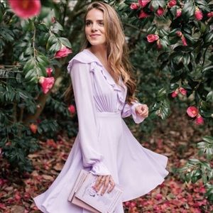 Gal Meets Glam Haley ruffle dress